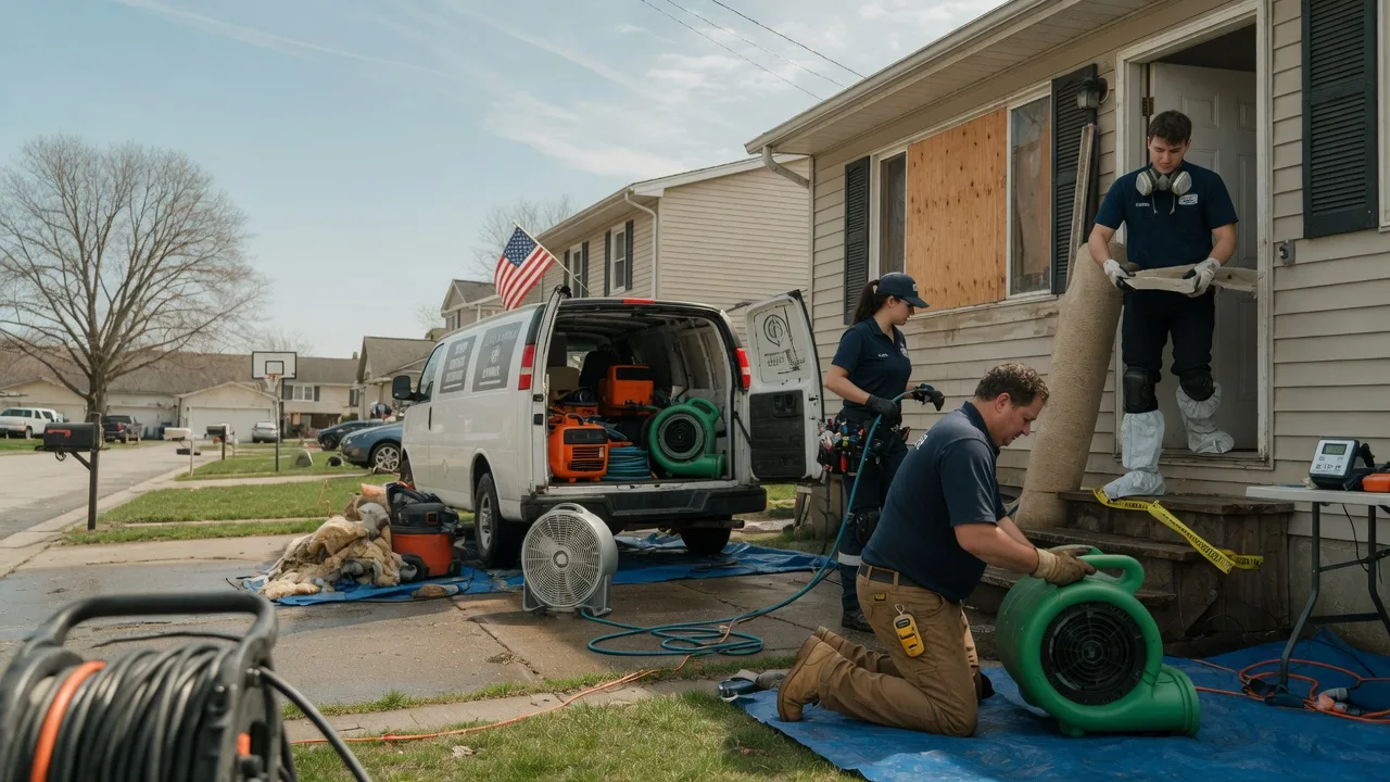 Water Damage Restoration in Washingtonville, PA near me